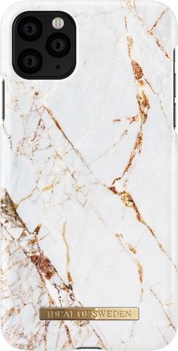 iDeal of Sweden iPhone XI Max Cover Marble White/Gold