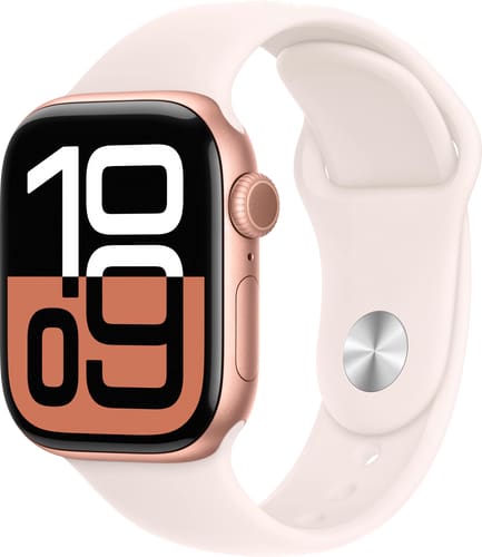 Apple Watch Series 10 GPS 42mm RGold Alu Light Blush SB M/L