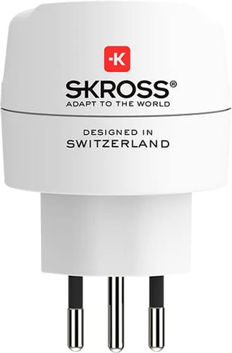 Skross Travel Adapter Combo World to CH Italy Brazil