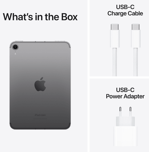 Apple iPad mini (2024) Space Grey WIFI + Cellular