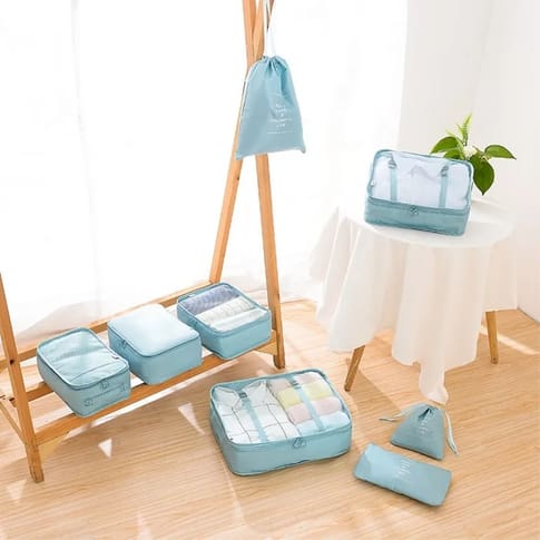 Apfelkiste Koffer Organizer Reise Gepäck (8in1)