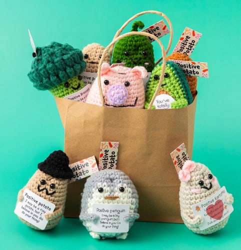 Apfelkiste Positive Penguin