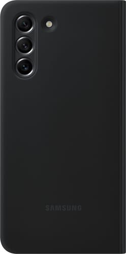 Samsung Galaxy S21 FE 5G Clear View Flip Cover dark grey