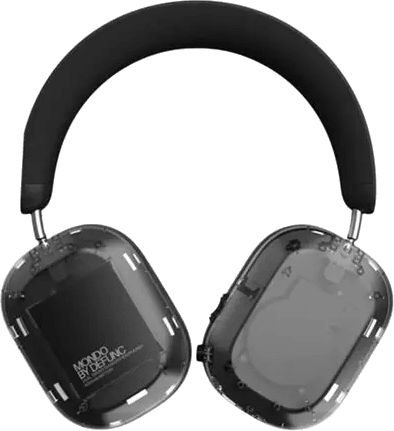 Mondo Dual Driver Over-Ear  Bluetooth Headset Transparent