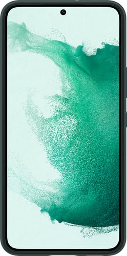 Samsung Galaxy S22 Silicone Backcover dark green
