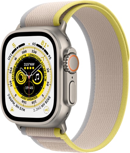 Apple Watch Ultra GPS + Cell 49mm Titani Yell/Beige TL - S/M