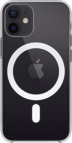 iPhone 12 mini Silicon Case with MagSafe Transparent