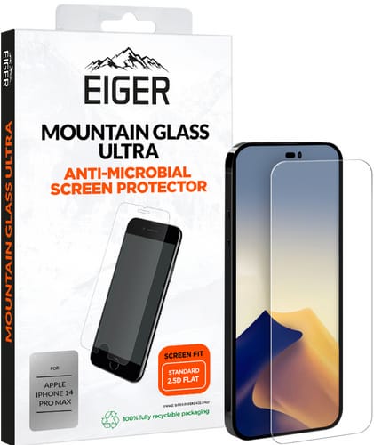 Eiger iPhone 14 Pro Max Standard Fit Ultra Glass