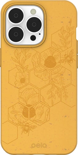 Pela iPhone 13 Pro Eco-Friendly Cover MagSafe Honey Bee Yell