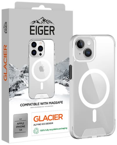 Eiger iPhone 14 Glacier MagSafe Backcover Transparent (b2b)