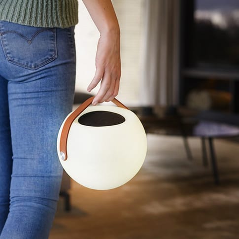KSIX Bluetooth Speaker Bubble Lamp multicolor Remote Control