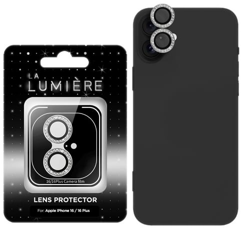 La Lumière iPhone 16 /16 Plus Camera Protector Silver