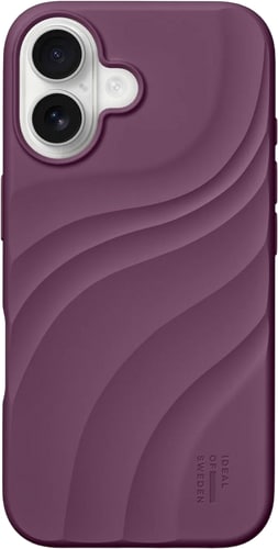 iDeal of Sweden Silicone Case iPhone 17 Velvet Plum