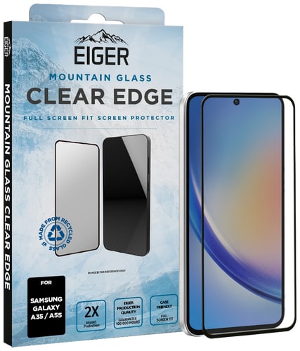 Eiger Galaxy A35 / A55 Screen Protector Edge Mountain
