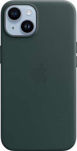 Apple iPhone 14 Leather Backcover with MagSafe Forest Green