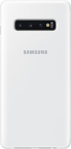 Samsung Galaxy S10 Plus Clear View Flip Cover white