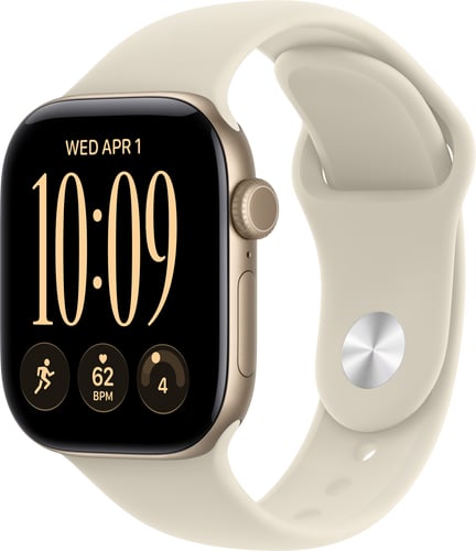 Apple Watch Series 12 GPS 42mm Light Gold Alu w Sand SB M/L