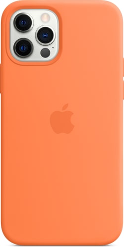 Apple iPhone 12/12 Pro Silicon Case with MagSafe Kumquat