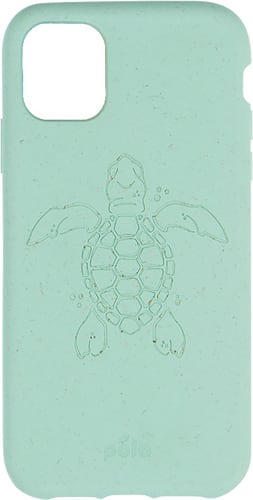 Pela iPhone 11 Eco-Friendly Case Cover Turtle Turqouise