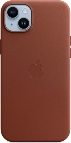 Apple iPhone 14 Plus Leather Backcover with MagSafe Umber