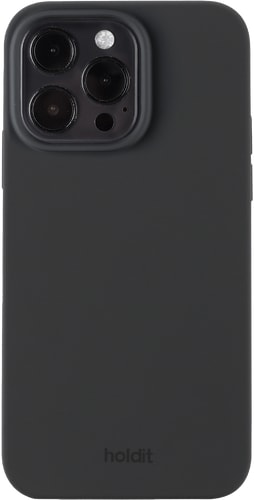 Holdit iPhone 15 Pro Max Silicone Backcover black