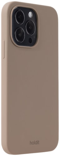 Holdit iPhone 15 Pro Max Silicone Backcover Mocha Brown