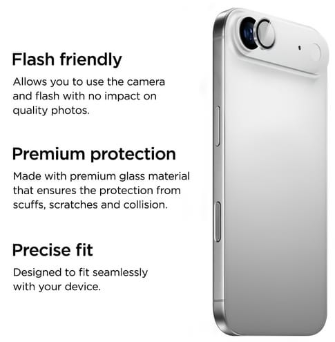Eiger iPhone 17 Air Mountain Glas Camera Ring Protector