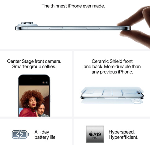 Apple iPhone Air 5G