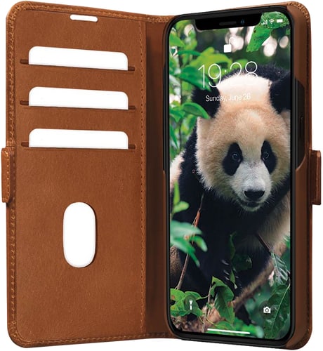 dbramante1928 iPhone 14 Pro Max Eco-friendly Book Case Tan