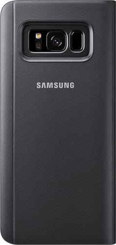 Samsung Galaxy S8 plus Clear View Flip Cover black*