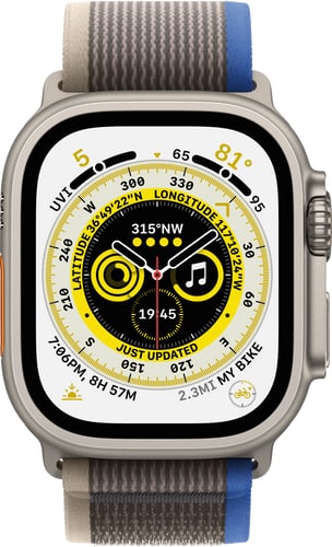 Apple Watch Trail Loop Band 49mm blue/gray