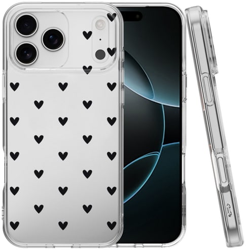 ITSTYLE iPhone 17 Pro  Max TPU Backcover Transparent Heart