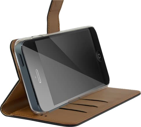 itStyle iPhone 5/5s/SE Premium Book Case black