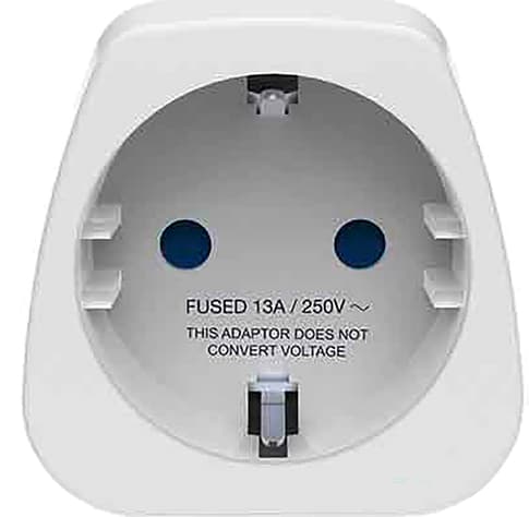 Travel Blue Travel Adapter EU - USA white