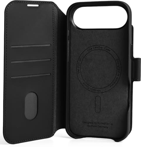 Vonmählen iPhone 17 Air Folio Bookcover Black