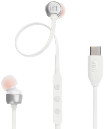 JBL Tune 310C In Ear Stereo USB-C Headset White