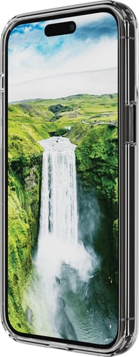dbramante1928 iPhone 15 Pro Iceland Ultra D3O Bookcover clear
