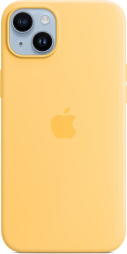 Apple iPhone 14 Plus Silicone Case with MagSafe Sunglow