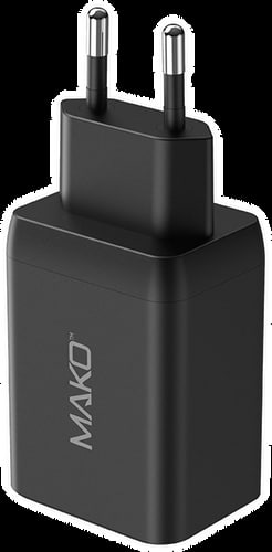 Mako USB-Charger USB-C to USB-C GaN Charger Black