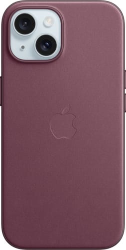 Apple iPhone 15 FineWoven Case with MagSafe Mulberry