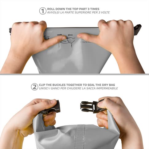 Celly Explorer 5L Dry Bag grey