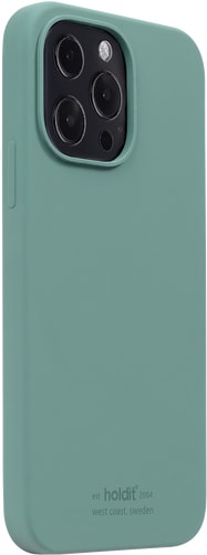 Holdit iPhone 13 Pro Silicone Case Green