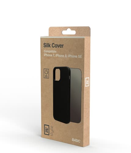 itStyle Basic iPhone 7/8/SE 2020 Silicon Case black