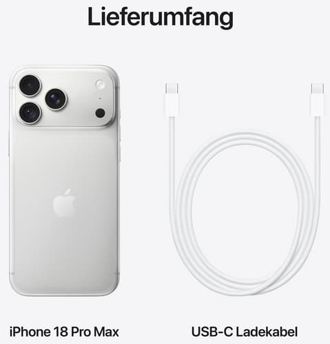 Apple iPhone 18 Pro Max 5G Silver
