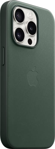 Apple iPhone 15 Pro FineWoven Case with MagSafe Evergreen