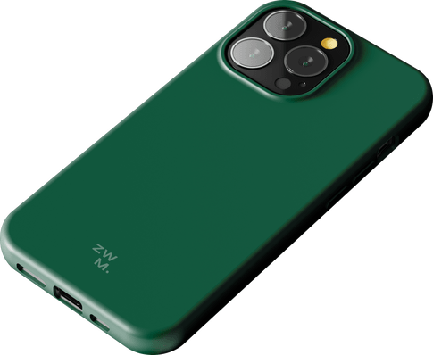Zero Waste Movement iPhone 14 Pro Eco-Friendly Cover green