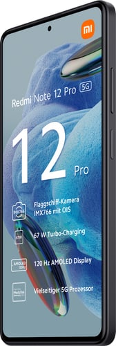 Xiaomi Redmi Note 12 Pro 5G 128GB Black Dual-SIM