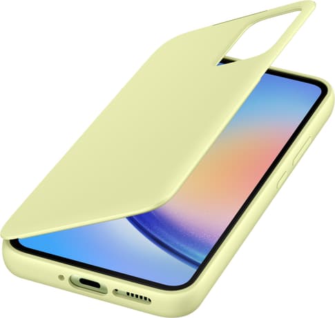 Samsung Galaxy A34 Smart View Book Cover lime