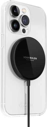 Vonmählen Aura Mini magnetic wireless charging pad black