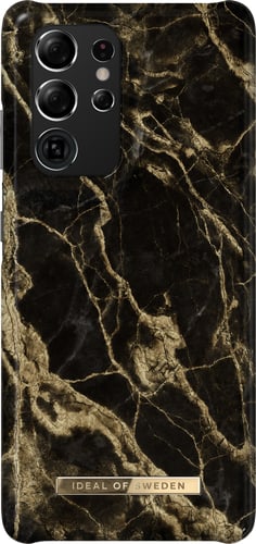 iDeal of Sweden Galaxy S21 Ultra Cover Marble Black